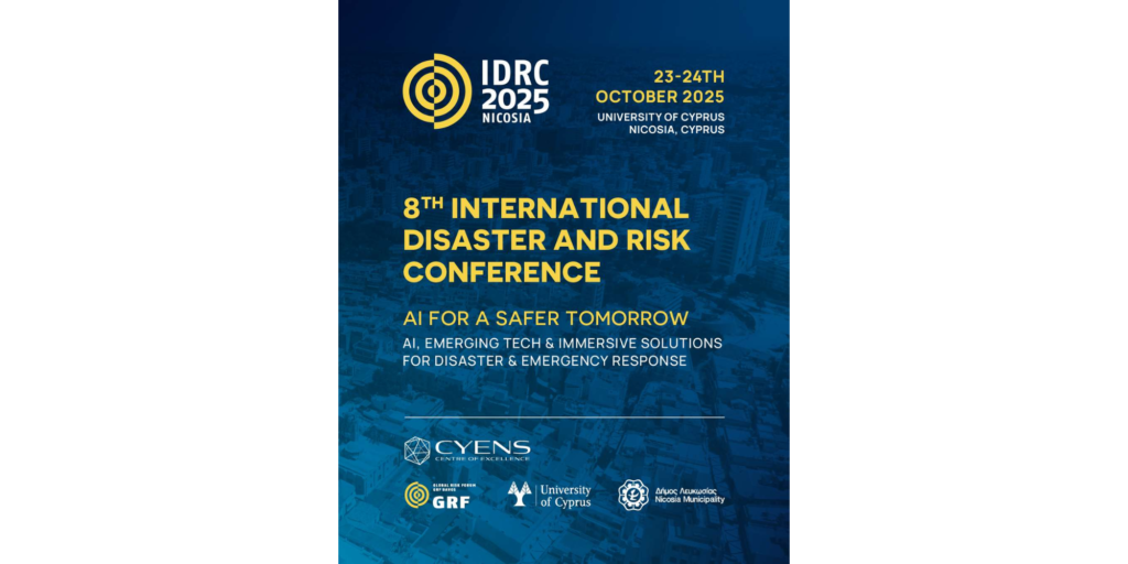IDRC 2025 – 8th International Disaster and Risk Conference - European ...