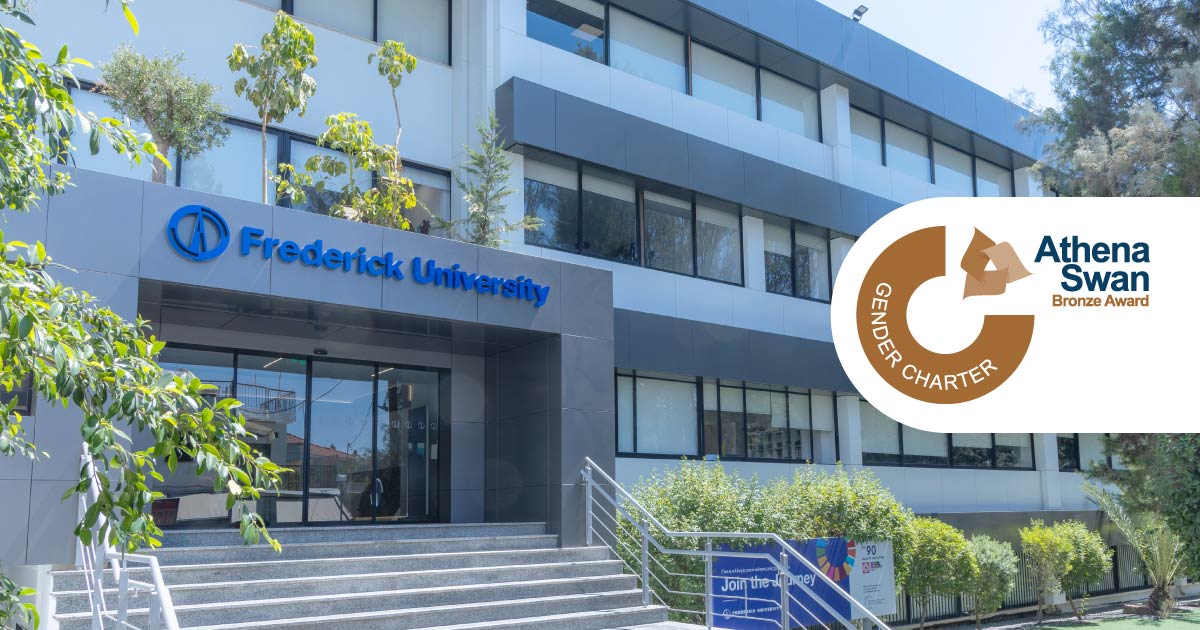 Διεθνής διάκριση για το Πανεπιστήμιο Frederick με το βραβείο Athena SWAN Bronze Award για την ισότητα των φύλων